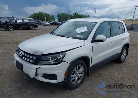 2013 Volkswagen Tiguan S/Se/Sel from USA, damaged, VIN WVGBV3AX8DW625770